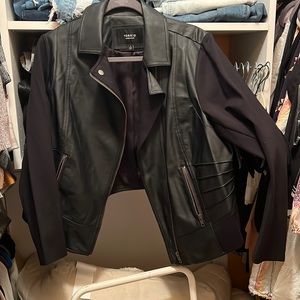 Leather torrid jacket